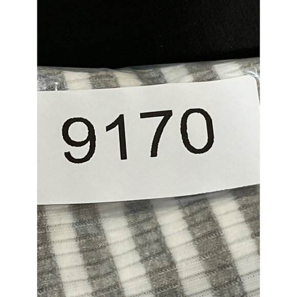 Sleeveless Striped Top With Lace Details By Maurices Medium Size White & Gray Co - Picture 9 of 9